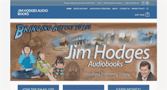 Desktop Screenshot of jimhodgesaudiobooks.com