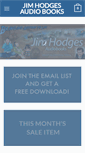 Mobile Screenshot of jimhodgesaudiobooks.com